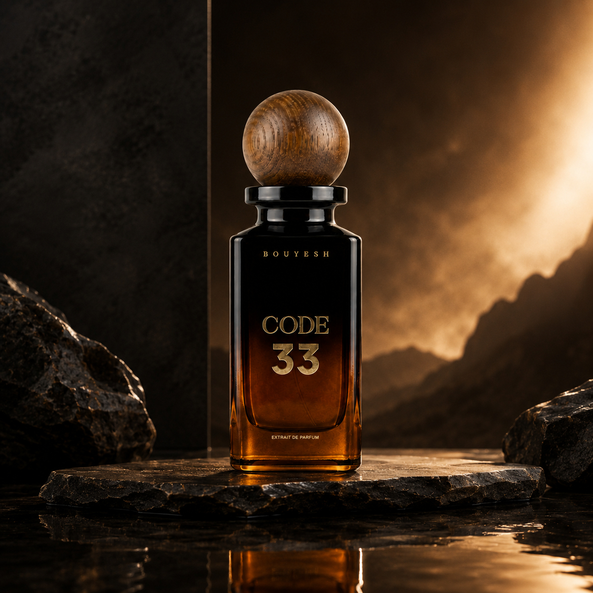 CODE 33 — Gold Series Extrait de Parfum 50ml | Bouyesh