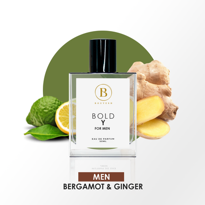 Bouyesh Bold Y 50ml Extrait de Parfum bottle, a YSL Y impression