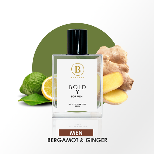 Bouyesh Bold Y 50ml Extrait de Parfum bottle, a YSL Y impression
