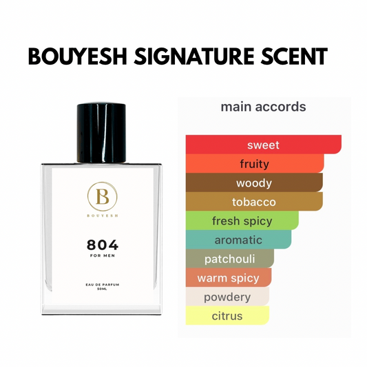 Bouyesh 804 tobacco perfume for men, alternate view