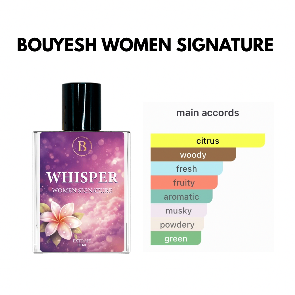 Bouyesh Whisper light summer perfume, alternate view