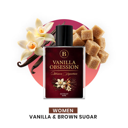 Bouyesh Vanilla Obsession 50ml signature gourmand Extrait de Parfum bottle