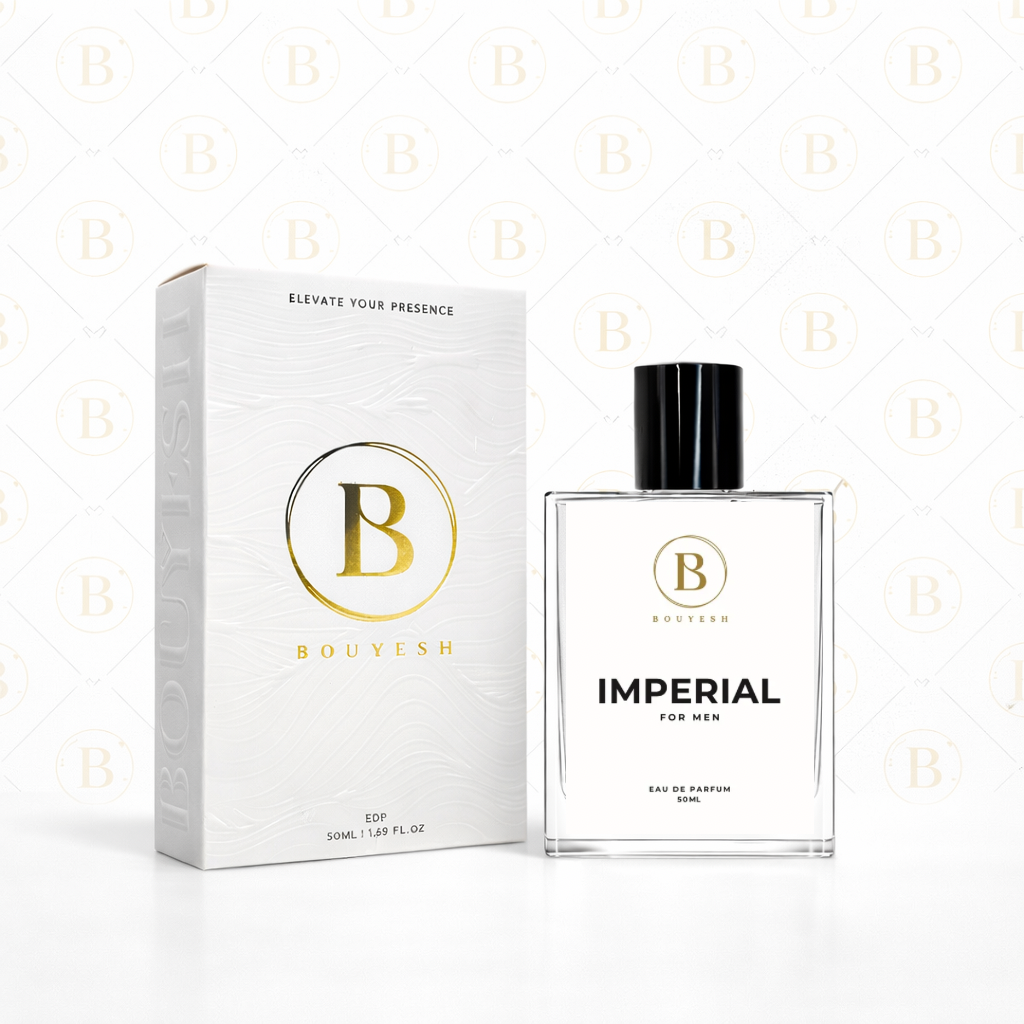 Bouyesh Imperial men's perfume bottle, alternate view