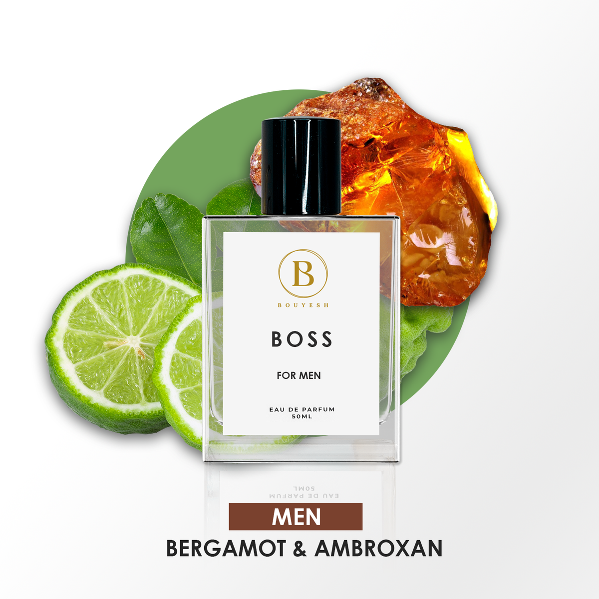Bouyesh Boss 50ml Extrait de Parfum bottle, an Office For Men impression