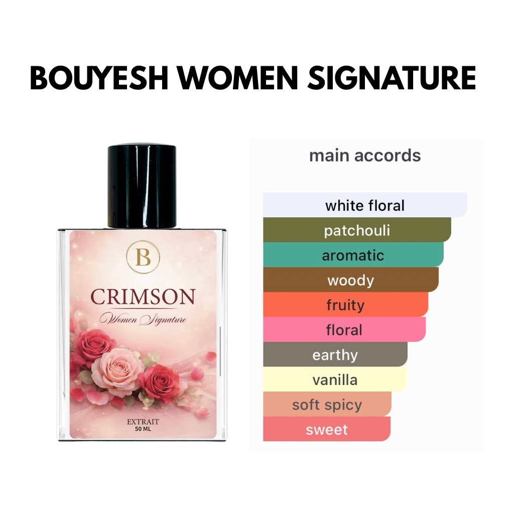 Bouyesh Crimson floral perfume for women, alternate view