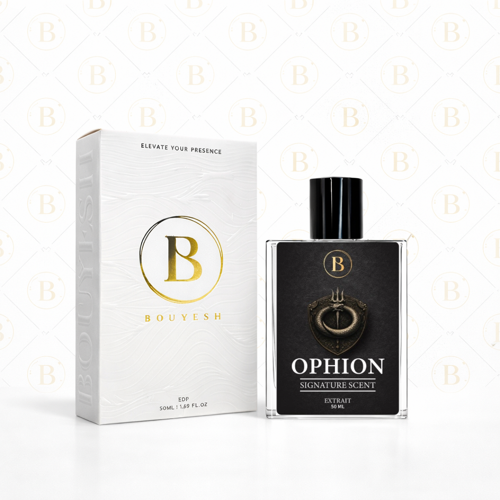 Bouyesh Ophion perfume packaging