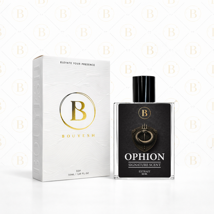 Bouyesh Ophion perfume packaging