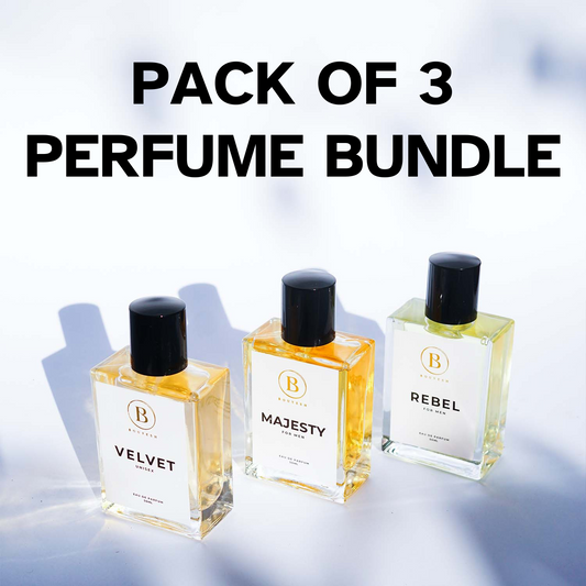 Bouyesh Pack of 3 perfume bundle, choose any three 50ml fragrances